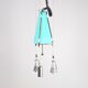 Ceiling lamp in glass, United States, 1950s