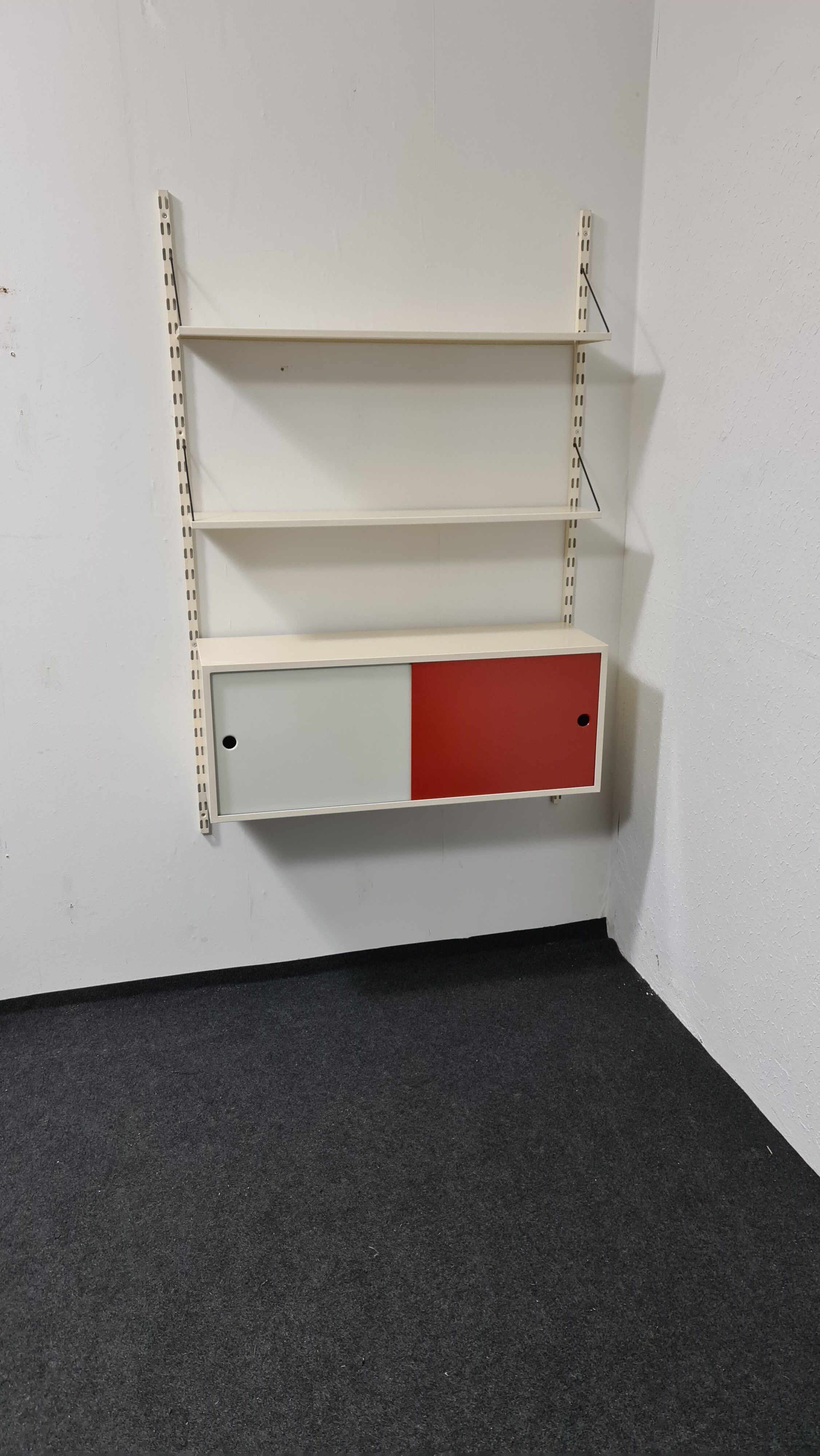 Vintage metal wall unit by Tjerk Reijenga voor Palistro Holland