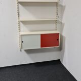 Vintage metal wall unit by Tjerk Reijenga voor Palistro Holland