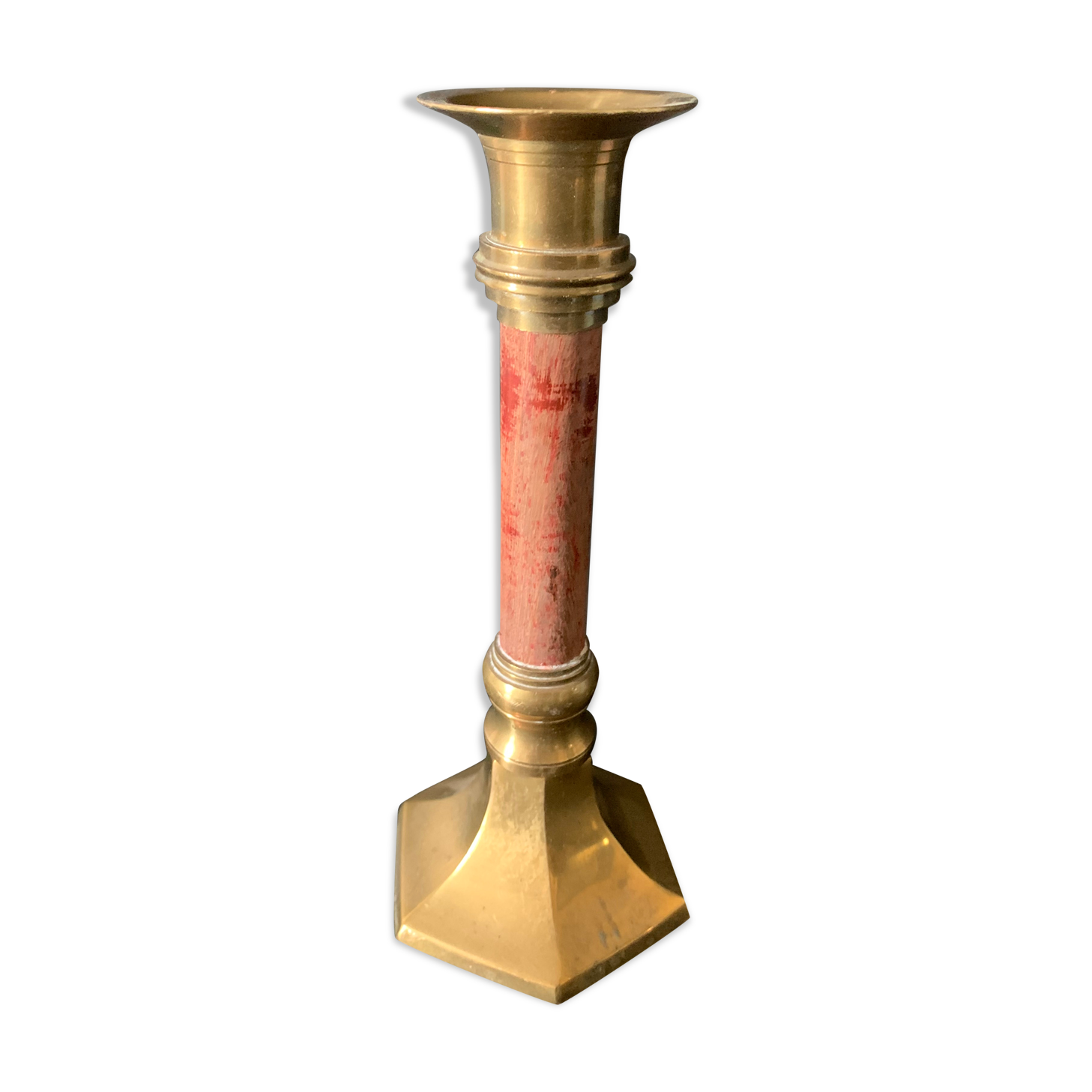 Brass Bougeoir