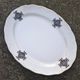 Oval dishes in Mila earthenware (Algeria) Berber motifs, vintage 60s-70s