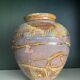 Vase en grès signé, vers 1940