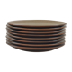 8 Niderviller - Toledo-made sandstone dessert plates