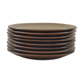 8 Niderviller - Toledo-made sandstone dessert plates