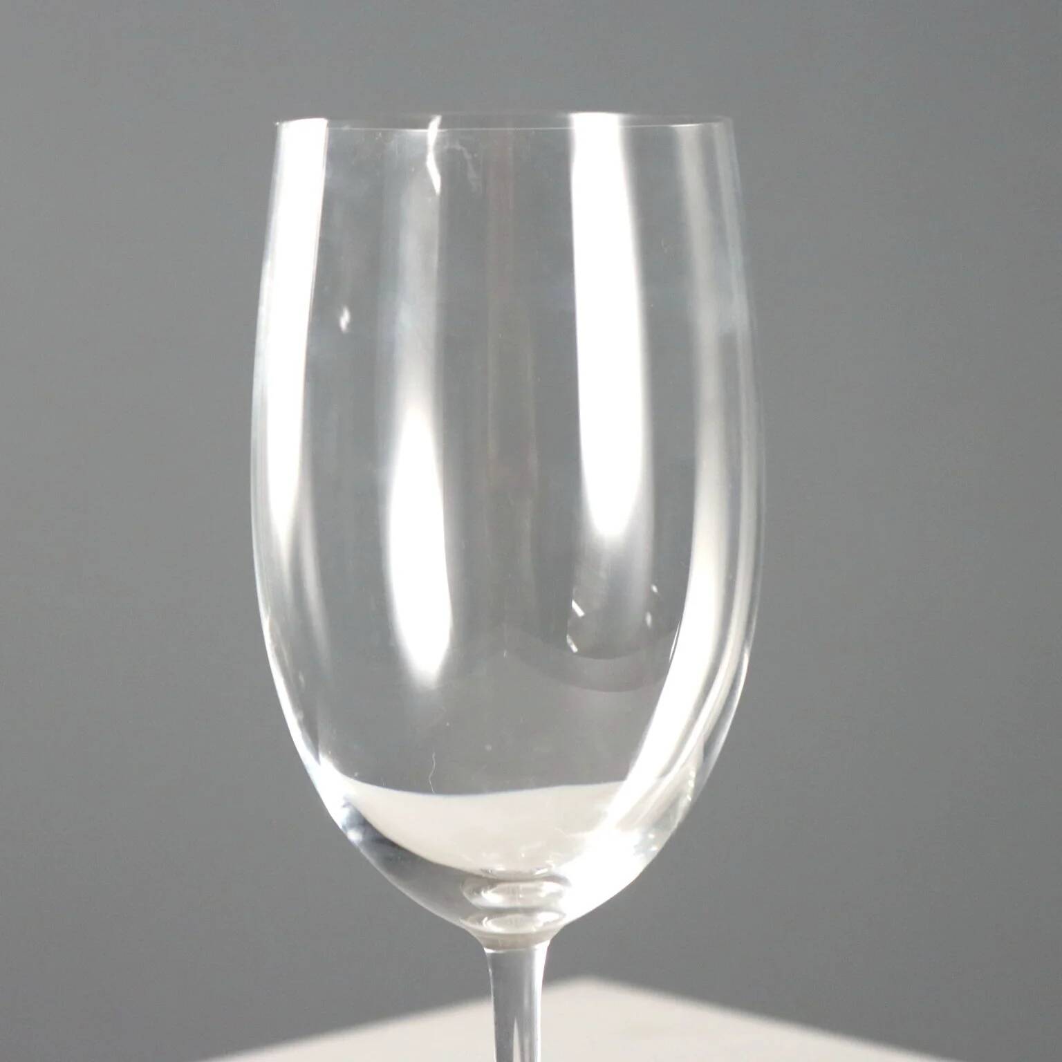 Vintage crystal wine glasses by Baccarat, France, 20th century.