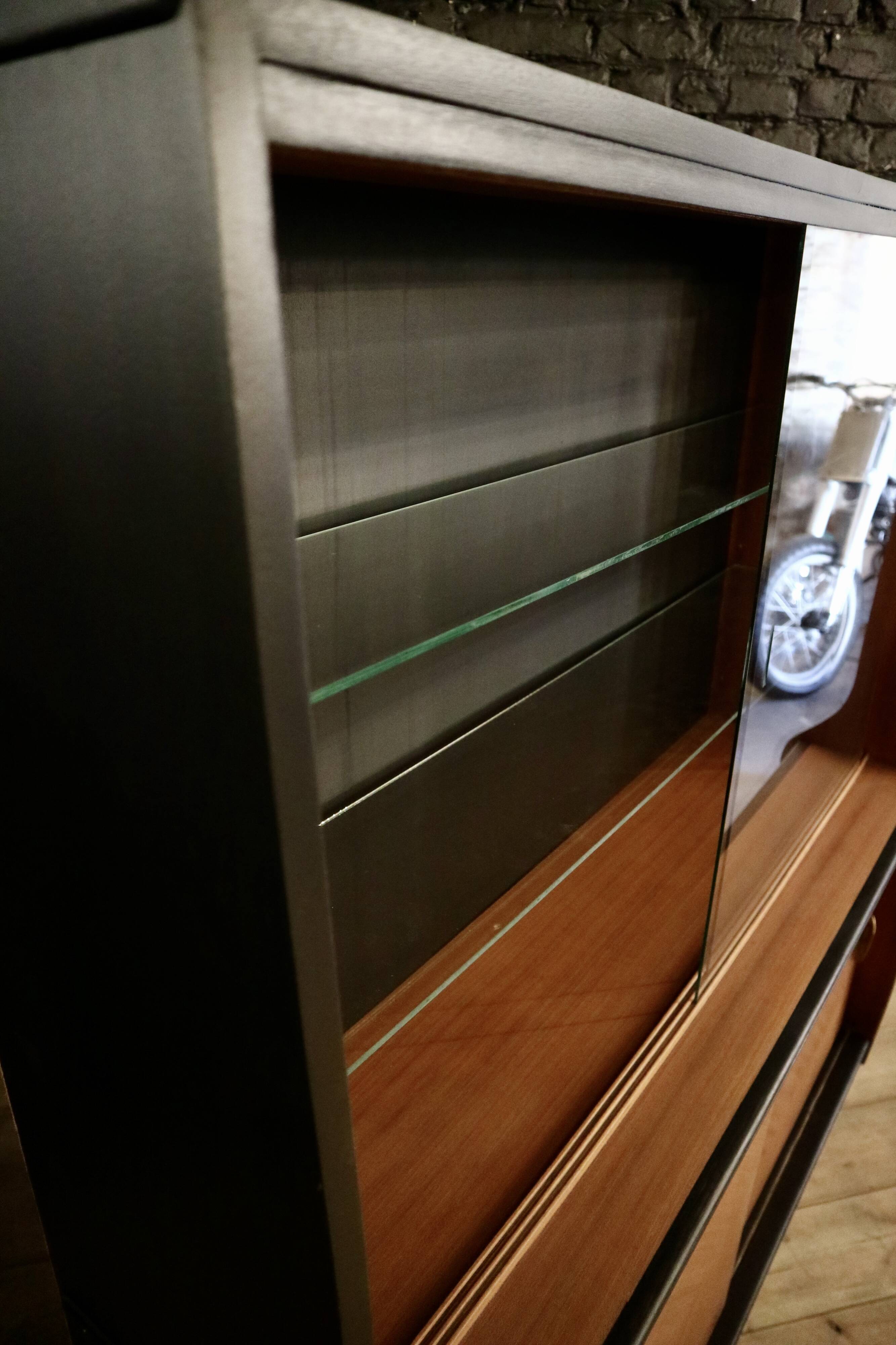 Restored vintage showcase buffet