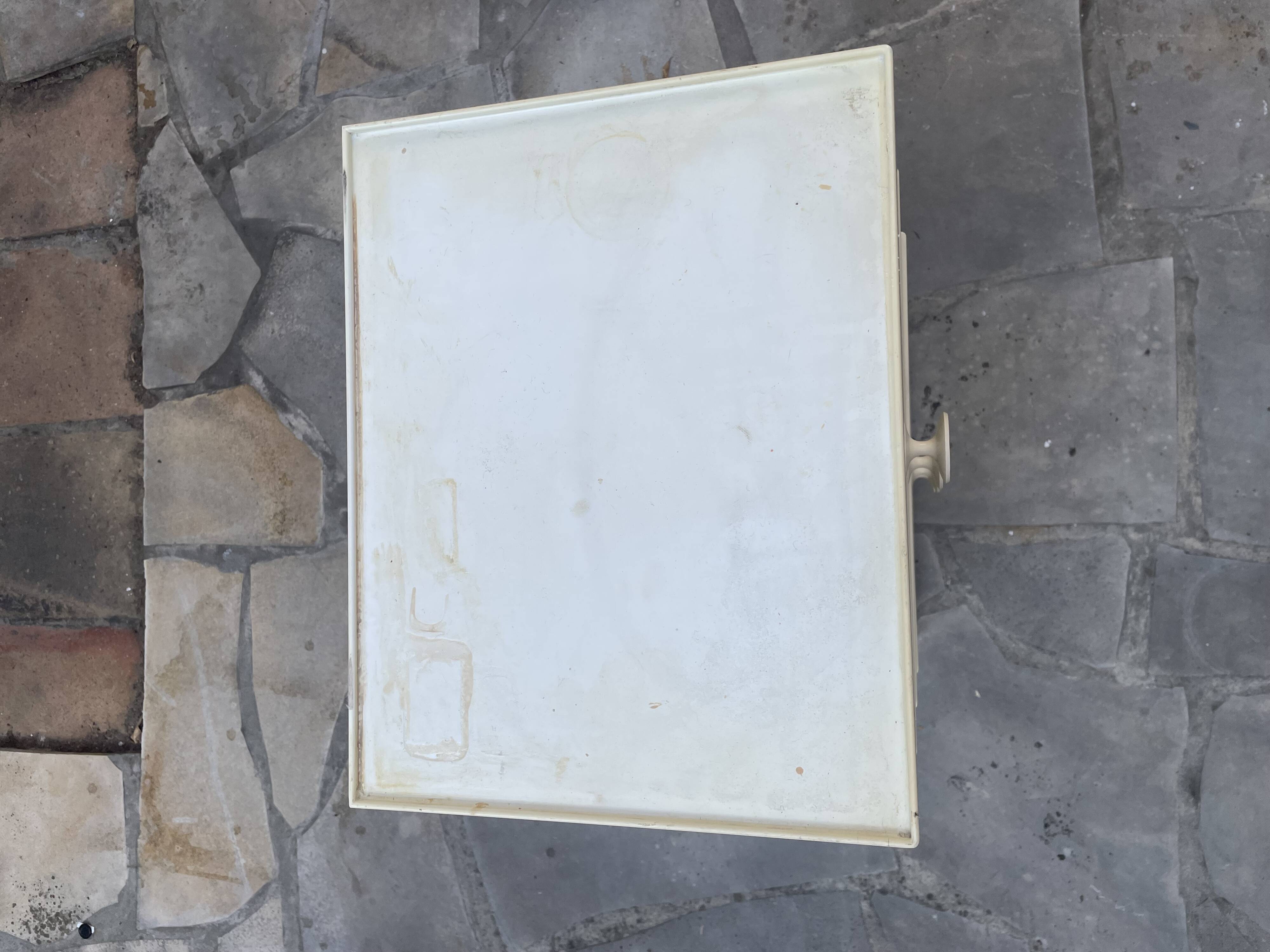 Rare thermoformed plastic drawer unit MANUFRANCE / PRISUNIC