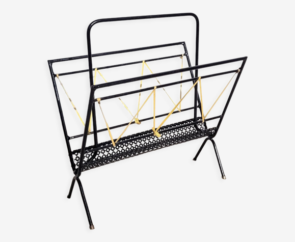 Porte revues scoubidou 1960 vintage