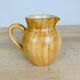 Pitcher and pan Grandjean Jourdan Vallauris, ceramic wood effect
