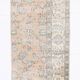 Tapis de couloir vintage à motifs floraux orange 2x9 55x267 cm SK 18049