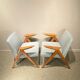 Armchairs model 366 "Bunny" by J. Chierowski vintage