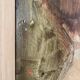 Oil portrait on cardboard