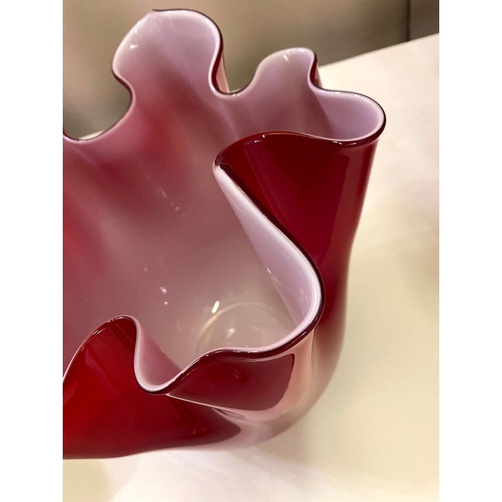 Murano glass vase