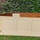 Low wall panelling 8.65m panelled with mouldings wainscoting skirting.