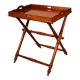 Servant Butler Tray in solid mahogany from the early 19th century.