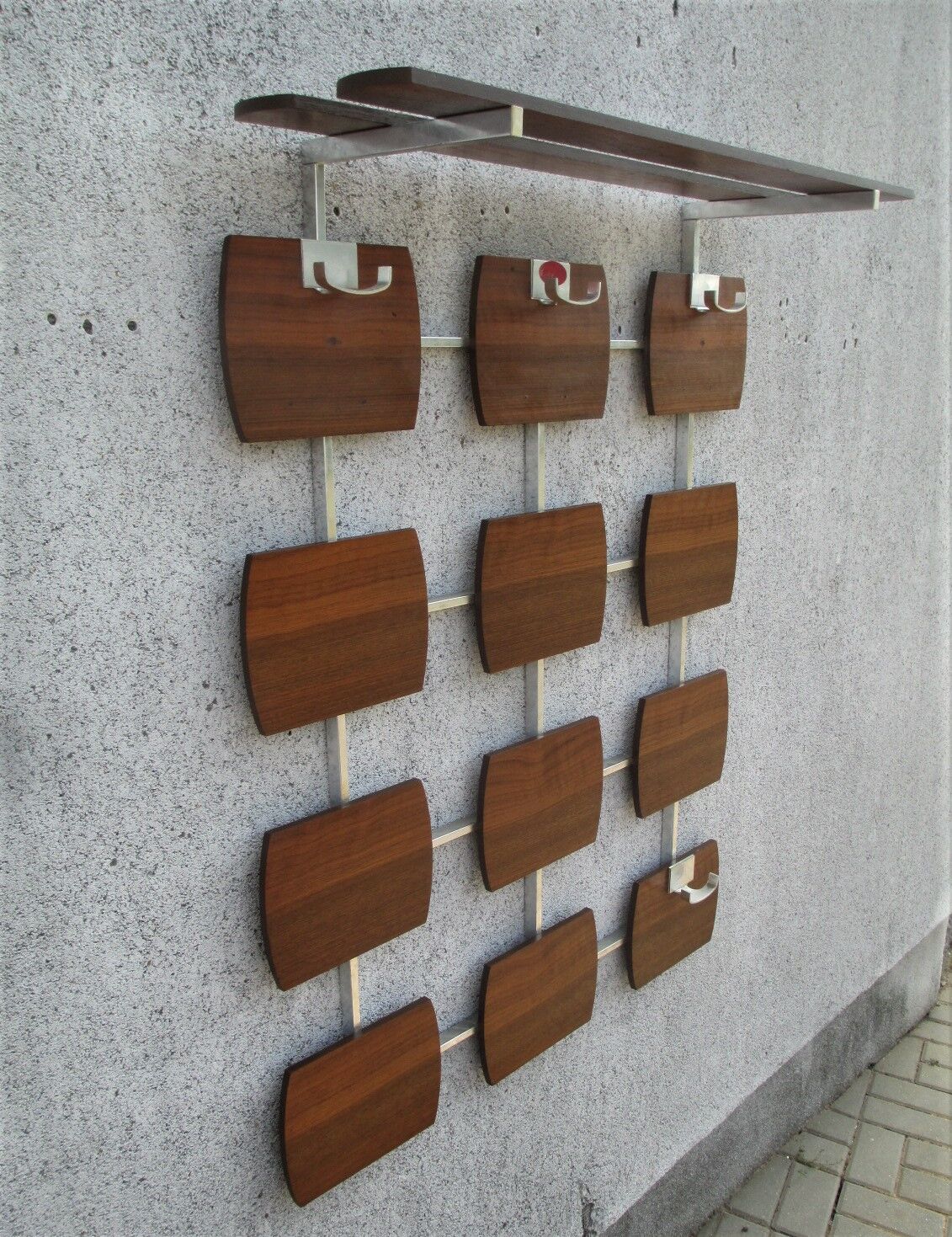 Coat rack, Denmark, 1970s