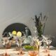 Set of 8  Luminarc Rosaline cocktail glasses