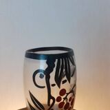 Verçais vase. Hand Painted.