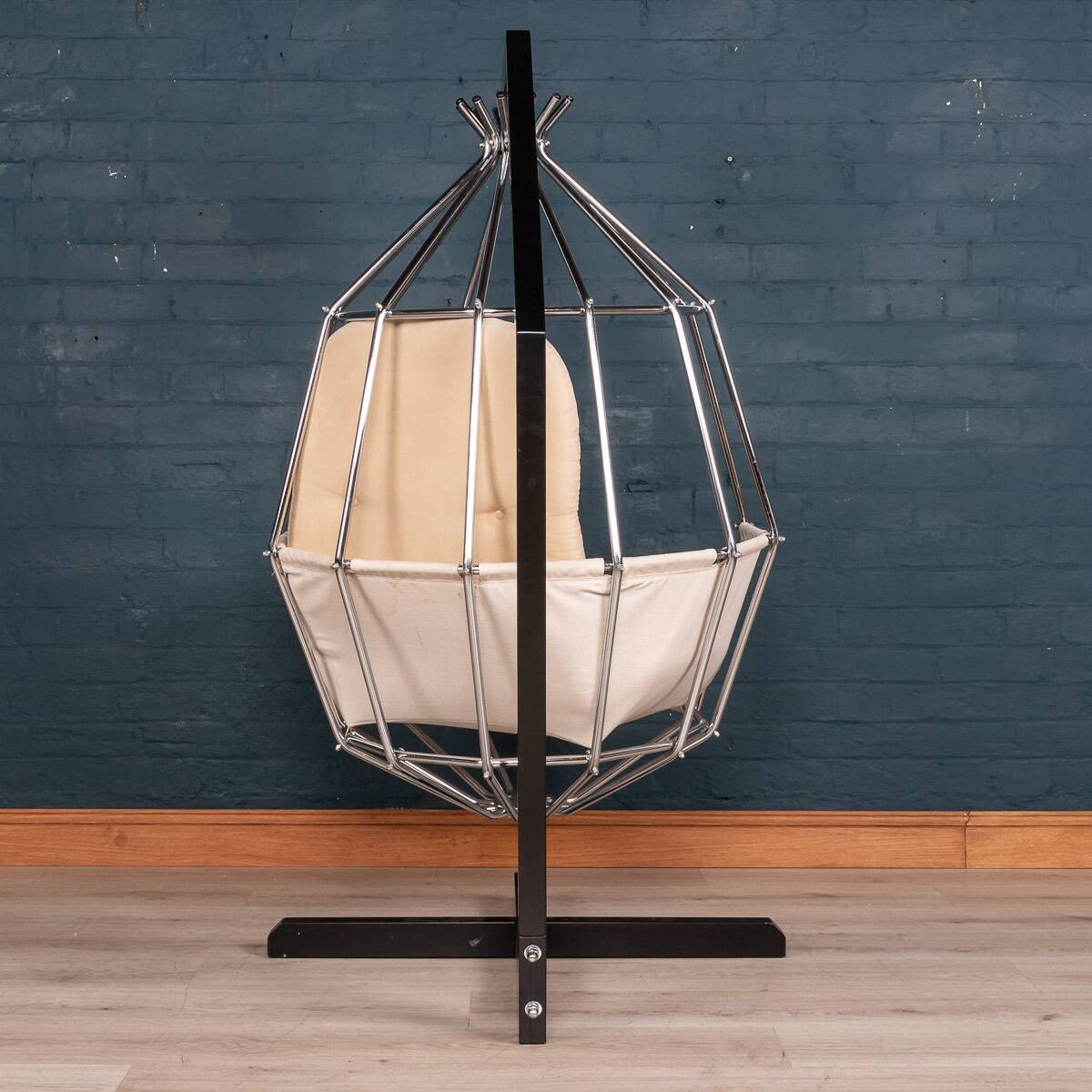 ELEGANT PARROT CAGE CHAIR BY IB ARBERG c.1970
