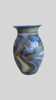 Grand vase en grès émaillé signé JM – Jean-Marie Delahaye – 30 cm