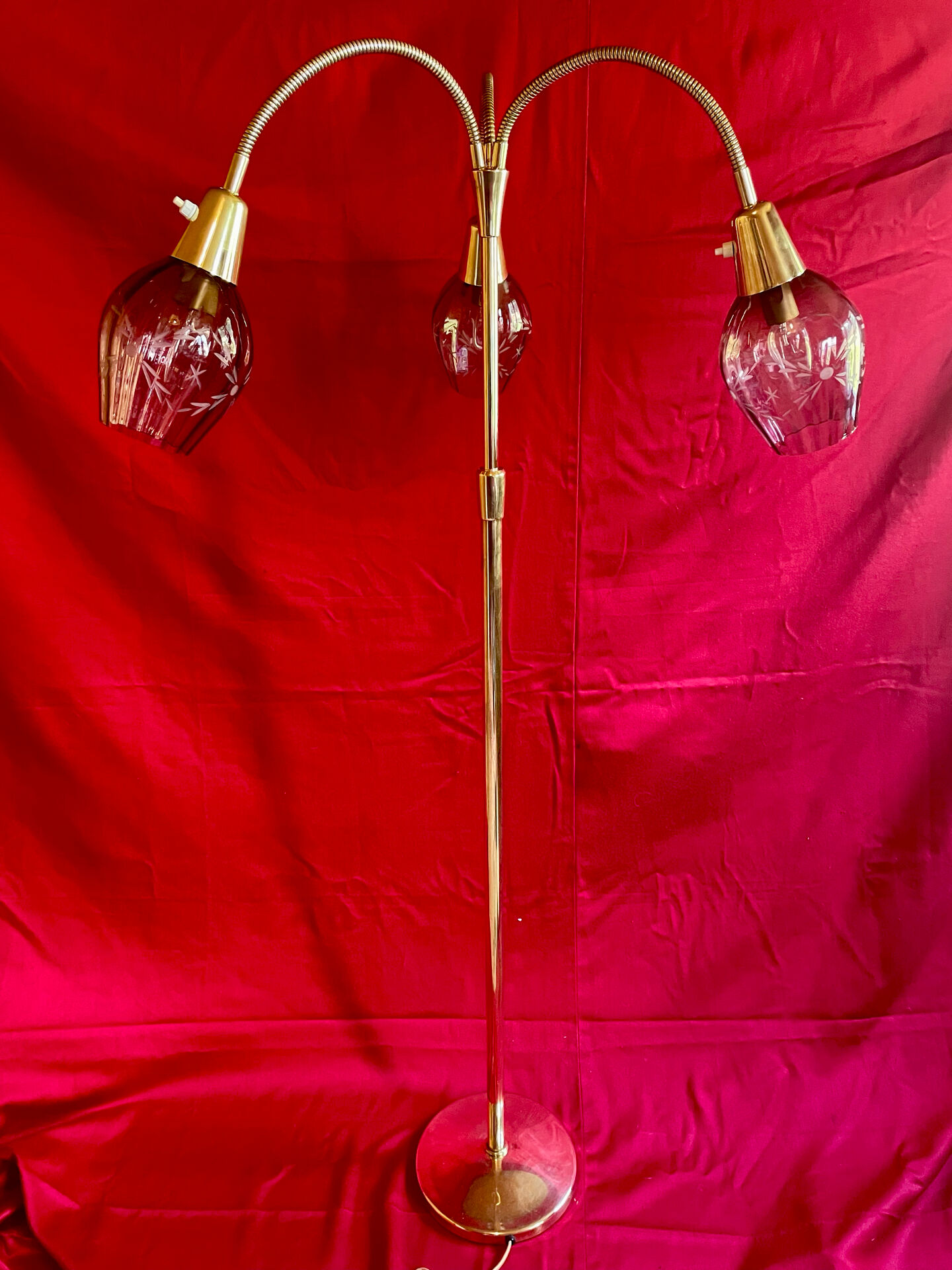 Adjustable floor lamp, 1960, origin Austria