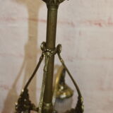 Ancien lustre en bronze style Louis XVI