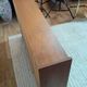 Vintage Scandinavian low bookshelf in teak, 1960s.