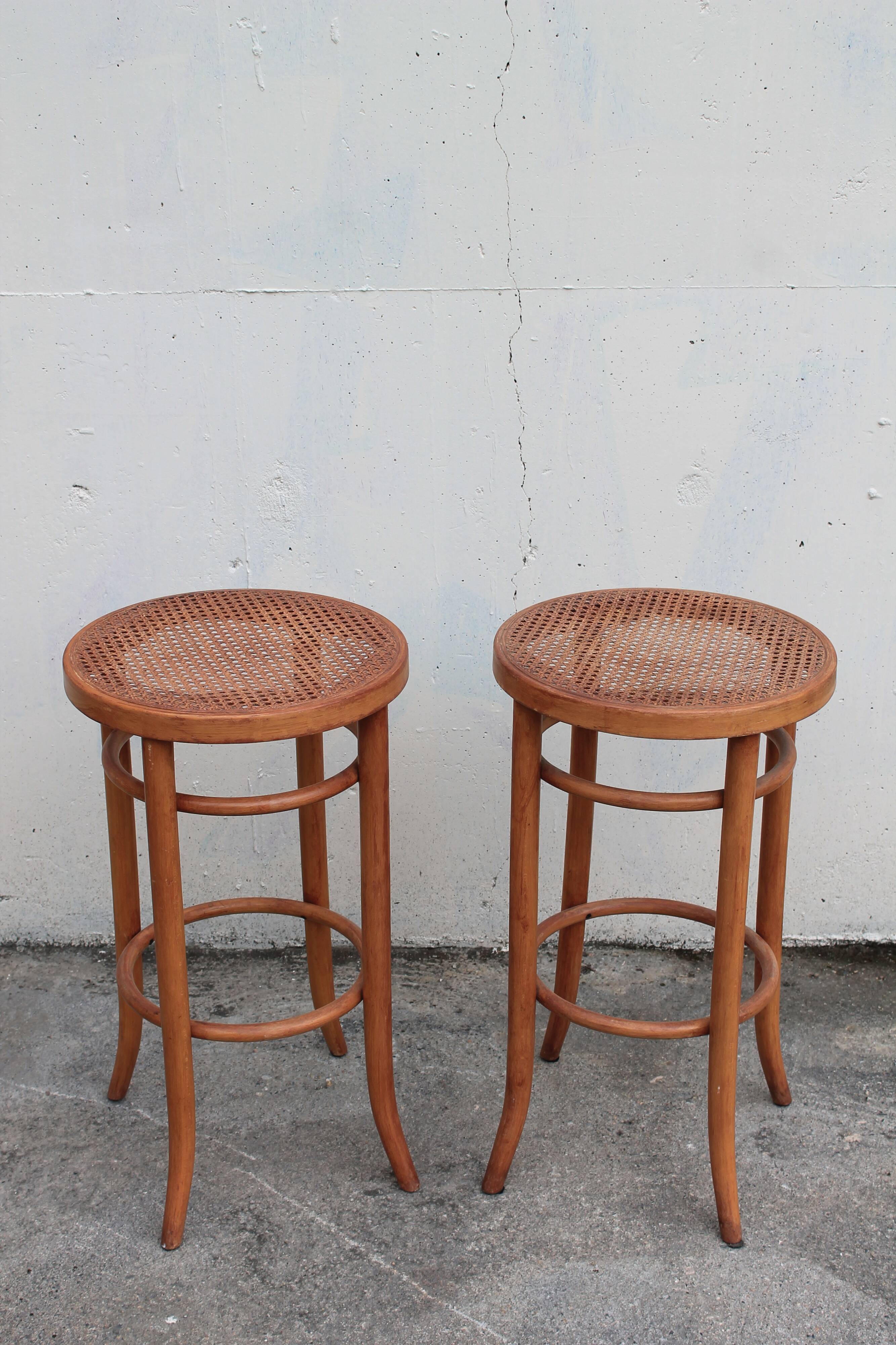 Paire de tabourets de bar