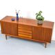 Danish Teak Sideboard by Johannes Aasbjerg, 1960s