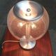 Swiss mushroom table lamp in space age style from the 1960s by Temde.