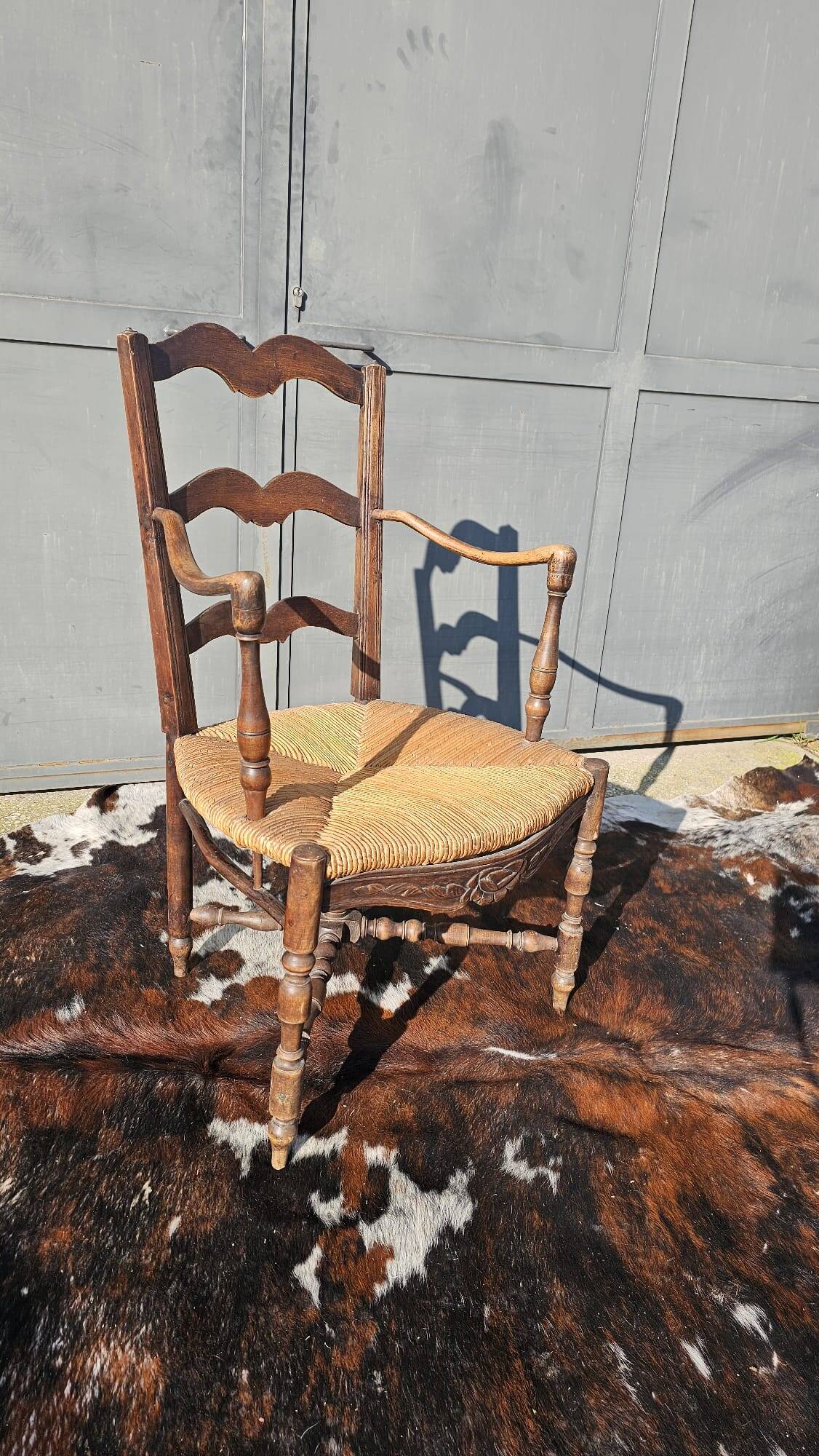 Old Provencal armchair