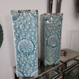 Glazed ceramic vases