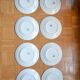 Lot de 8 assiettes Saint Amand, collection Iberia