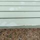 Veranda garden bench in patinated almond green solid wood