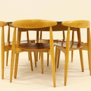 Service de table Heart, conçu par Hans Wegner pour Fitz Hansen, Danemark, années 1960