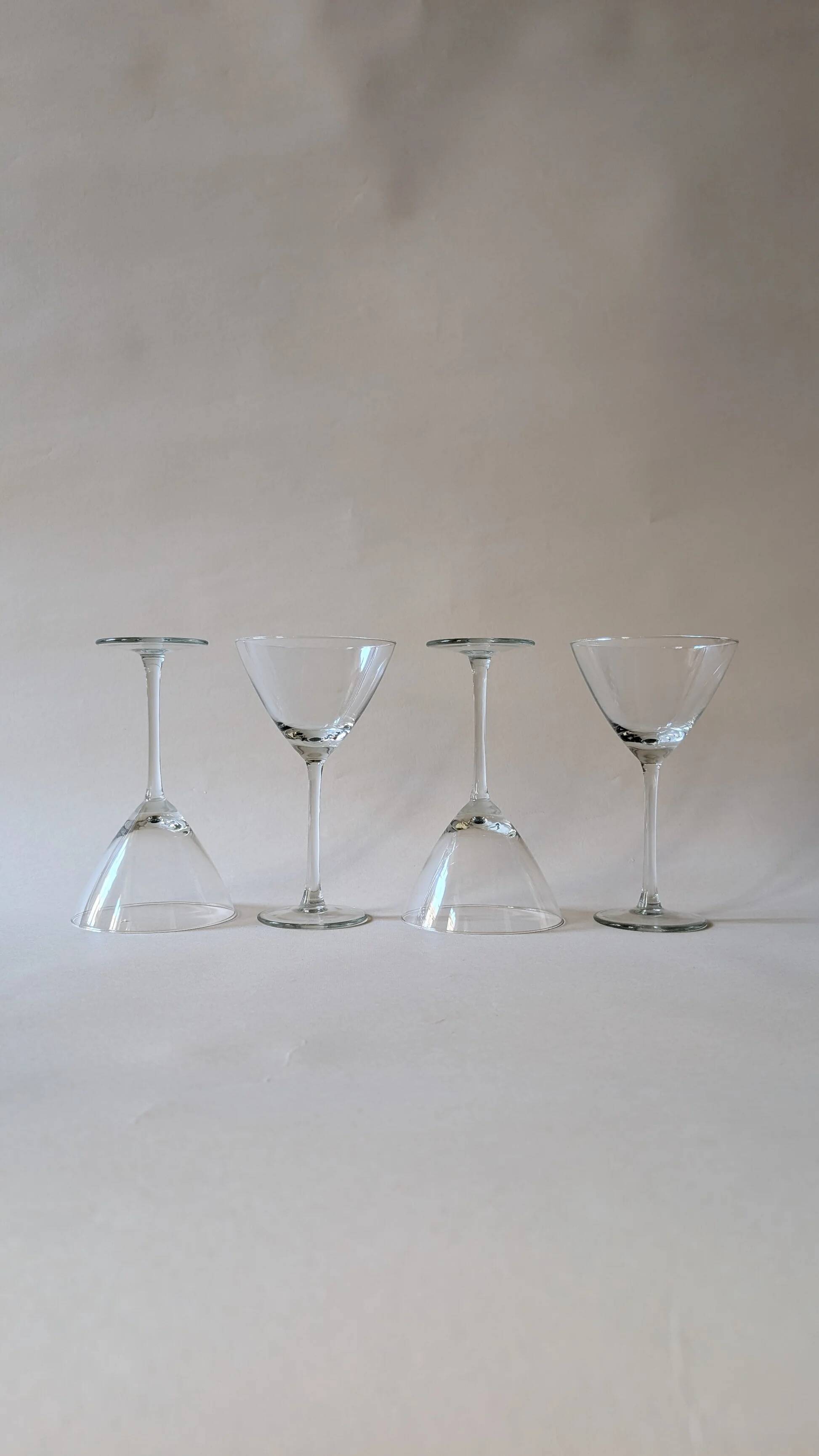 Lot de 4 verres à cocktail