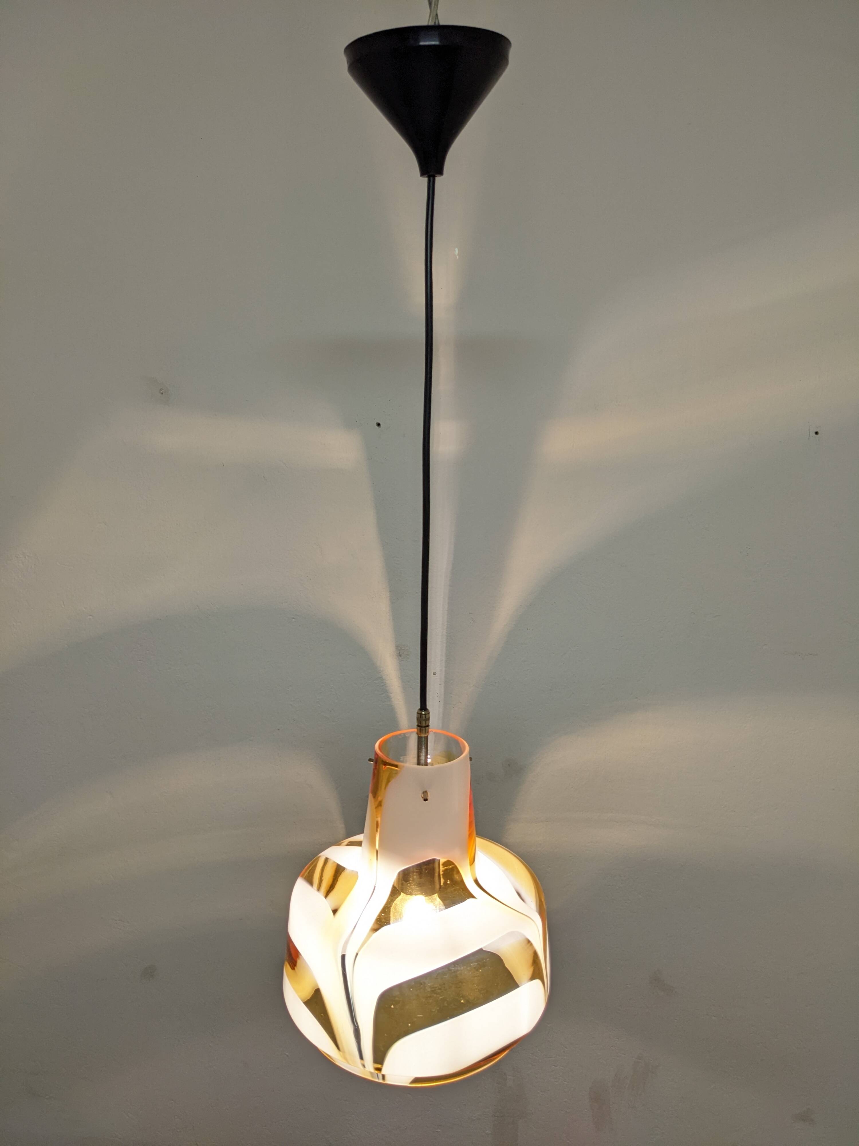 Murano glass pendant lamp from the 60s/70s