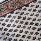 Tapis vintage fait main Seraband indien – 73 cm x 143 cm