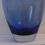 Cobalt blue glass vase