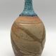 Stoneware vase with effect, unique piece signed by poteries des mostuéjouls
