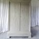 Antique patinated wardrobe