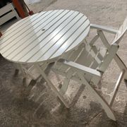 1950s garden furniture for 2 to 4 people