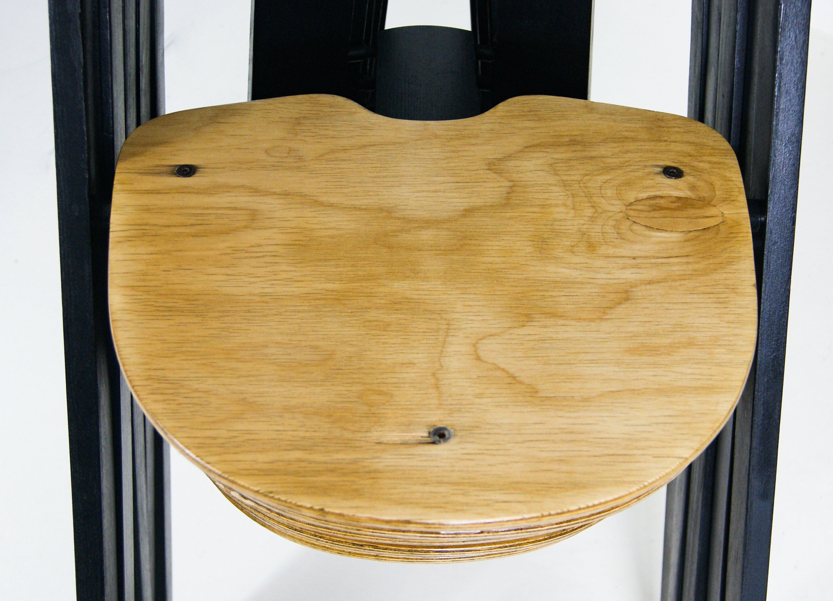 Set of 10 Danish Stacking Chairs in Beech