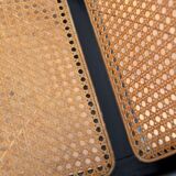 Wooden armchair and canning 60/70s