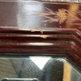 Octagonal mirror floral pattern