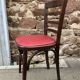 Set de 6 Chaises bistrot Brasserie bentwood bistrot chair shabby chic baumann Thonet simili cuir
