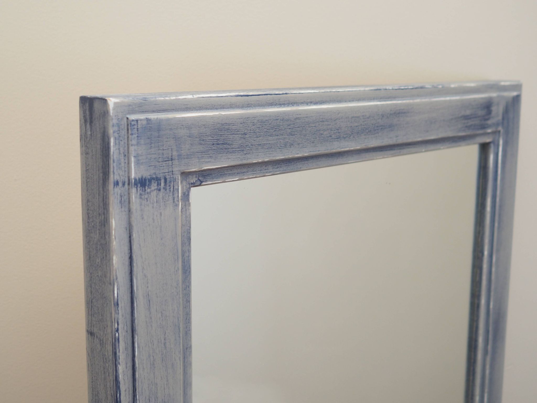 Mirror in beech frame, Danish design, 1960s, production: Denmark