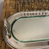 Fat set in silver metal