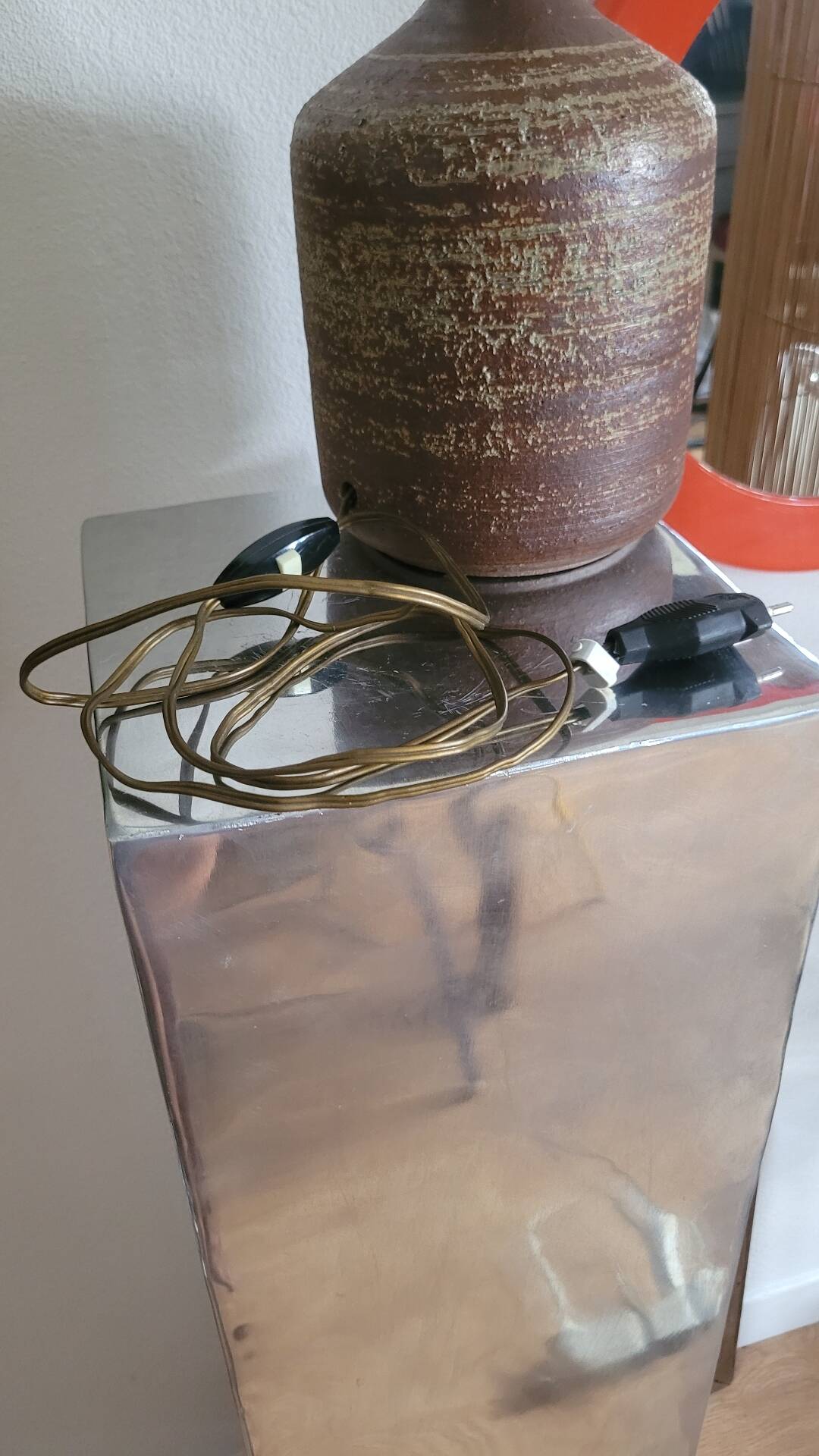 Jacques Pouchain table lamp in ceramic Atelier de Dieuleffit