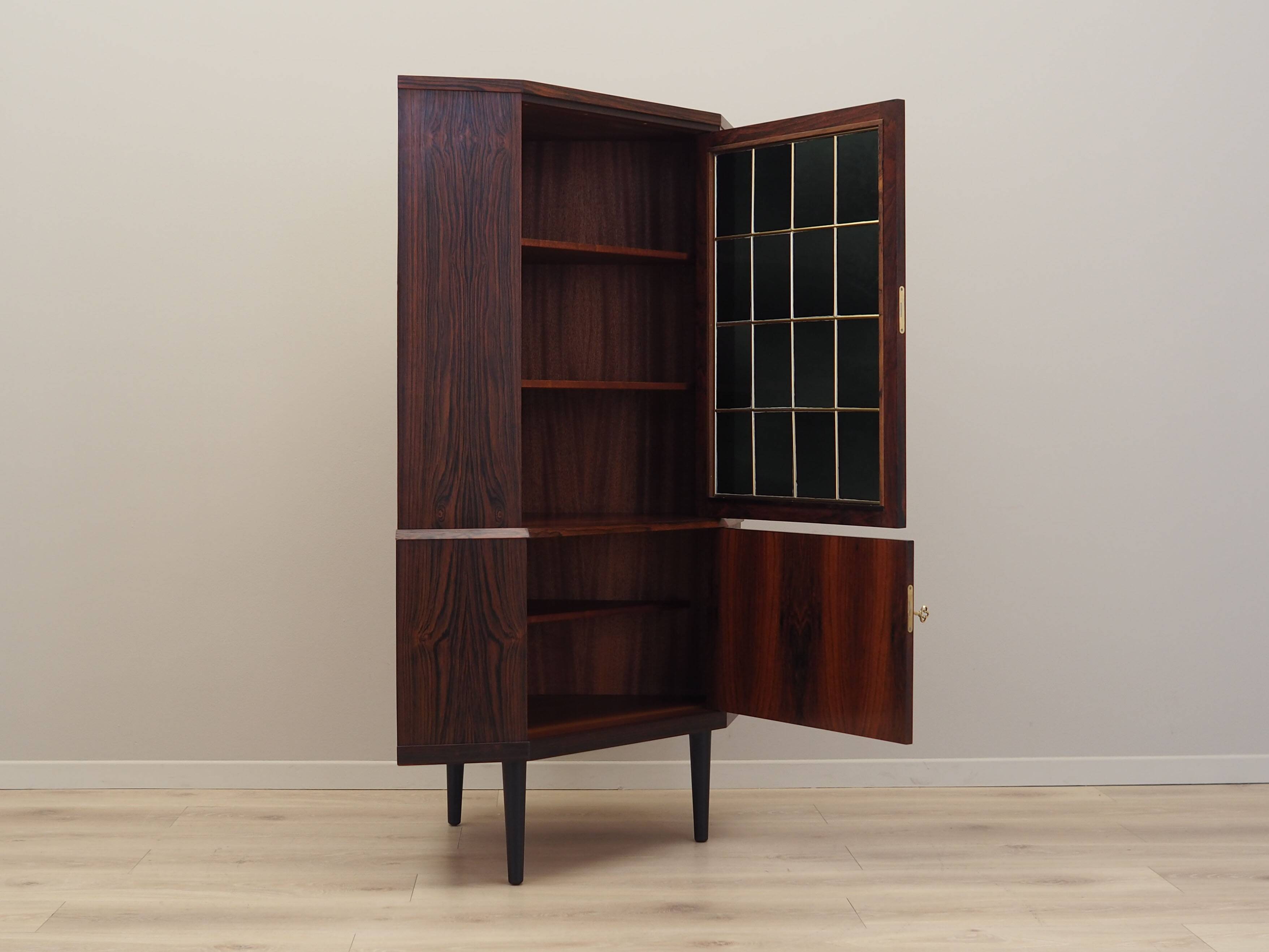Rosewood corner cabinet, Danish design, 1970s, production: Denmark